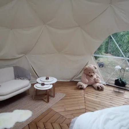 Luksusowy namiot Le Dome